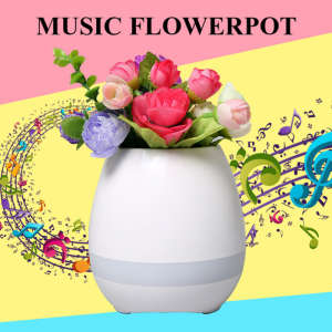 2017 New Magic Bluetooth Speaker Touch Plant Music Flowerpot