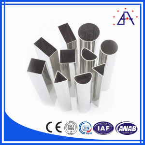 Brilliance Anodizing 6063 T5 Aluminum Extrusion Tube